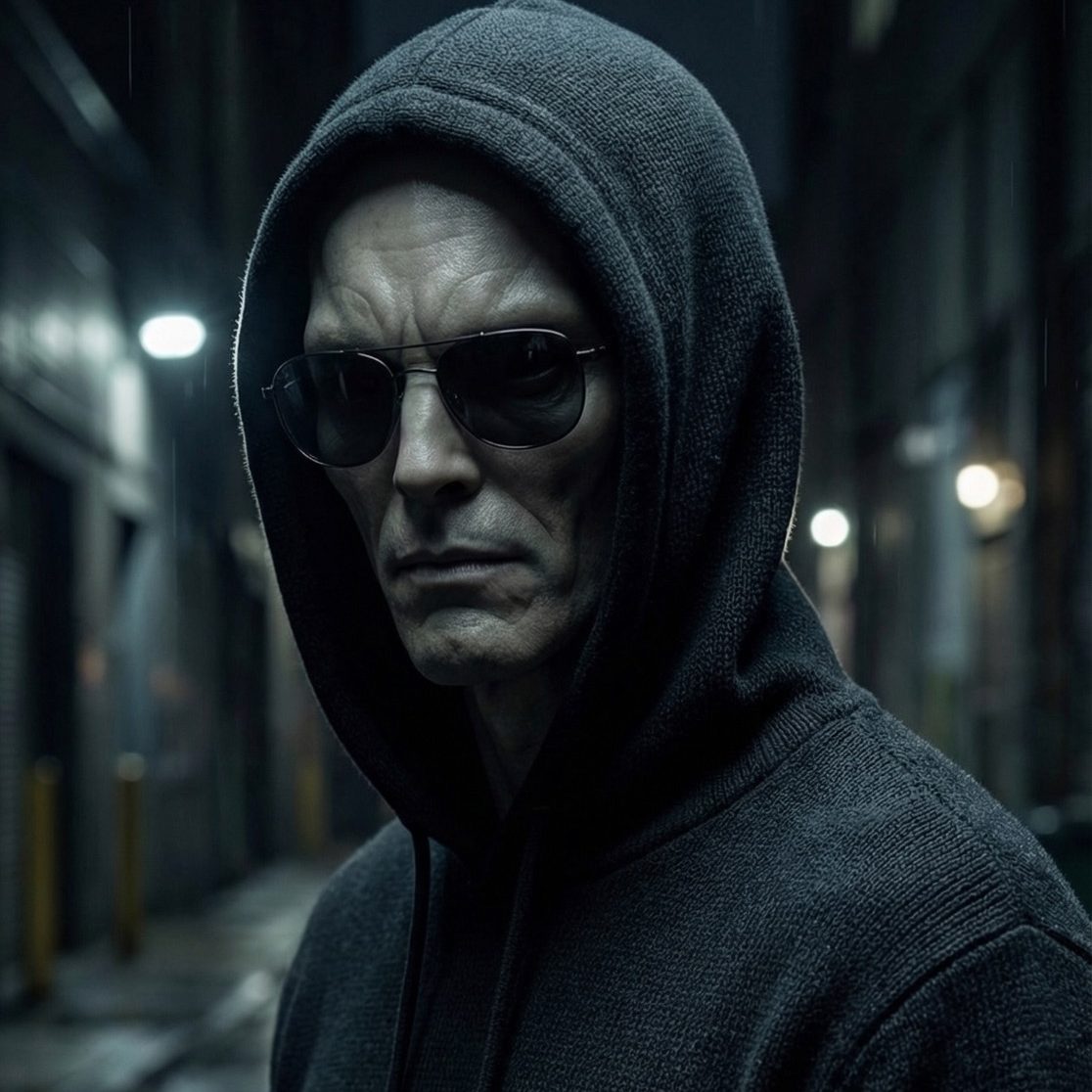 Virtueller Influencer im Hoodie für Storytelling, Social Media Content und digitale Markeninszenierung